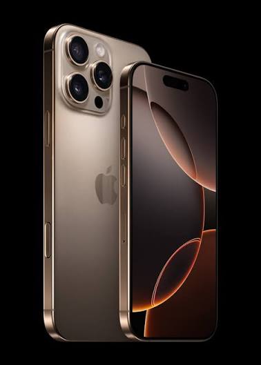گوشی طرح اپل iPhone 16 promaxحافظه 256 رم 8 ابعاد اصلی