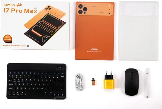 تبلت یومیو 17pro max | حافظه 64 رم 4 گیگابایت